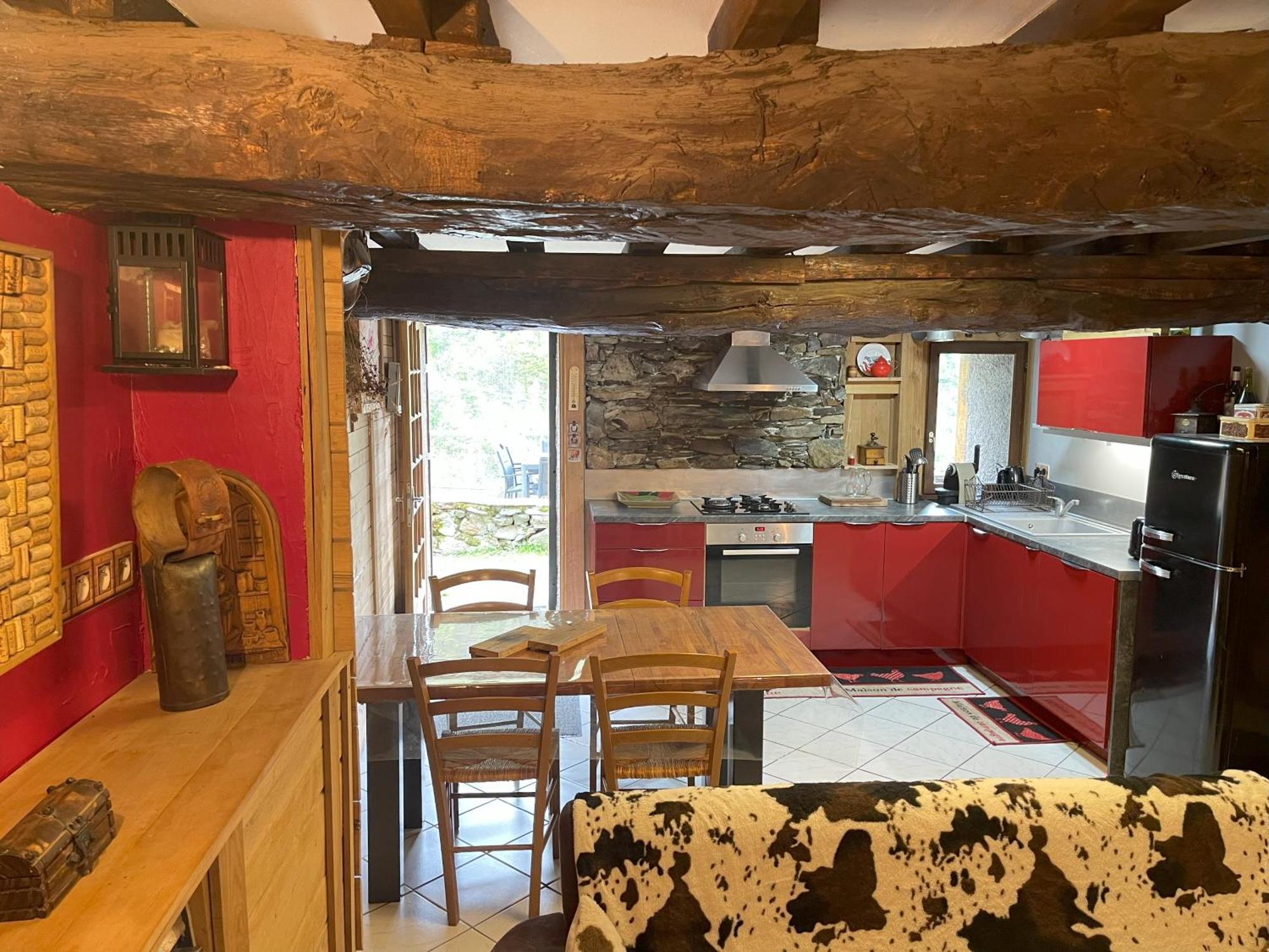Grange Renovee, Pyrenees Ariegeoises, Gite Haute Ariege Auzat Экстерьер фото