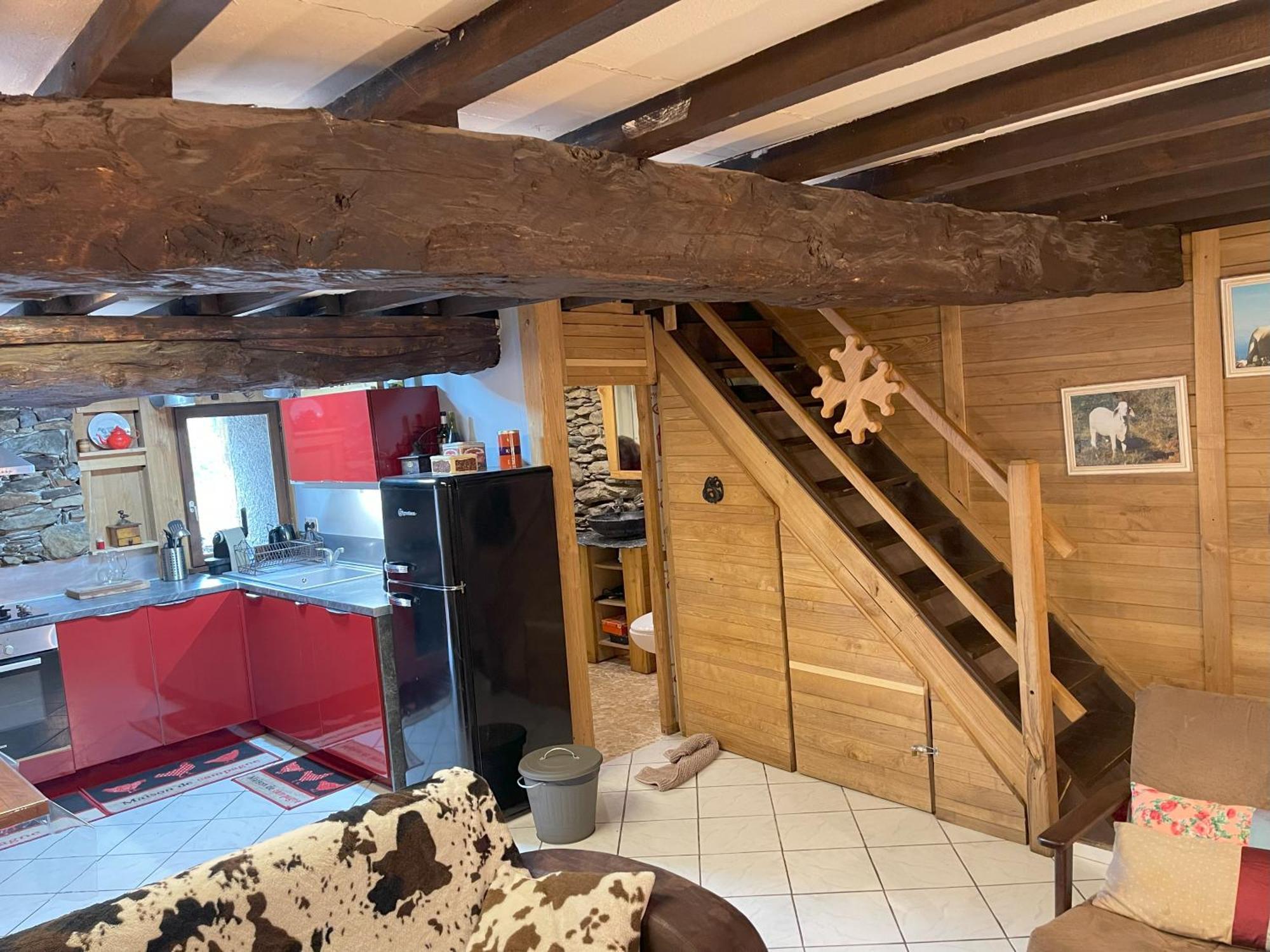 Grange Renovee, Pyrenees Ariegeoises, Gite Haute Ariege Auzat Экстерьер фото
